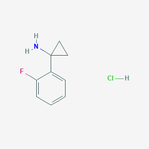 1-(2-fluorophenyl)cyclopropan-1-amine hydrochloride - (1215107-57-5)