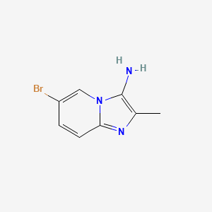 6-BROMO-2-METHYLIMIDAZO[1,2-A]PYRIDIN-3-AMINE - (1216309-40-8)