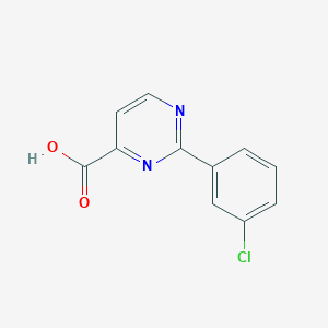 2-(3-Chlorophenyl)pyrimidine-4-carboxylic Acid - (1216604-60-2)