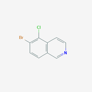 6-Bromo-5-chloro-isoquinoline - (1221232-30-9)