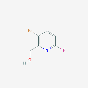 (3-bromo-6-fluoropyridin-2-yl)methanol - (1227601-84-4)