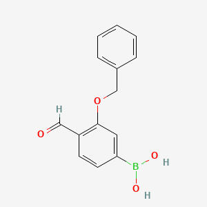 [3-(Benzyloxy)-4-formylphenyl]boronic acid - (1228829-23-9)
