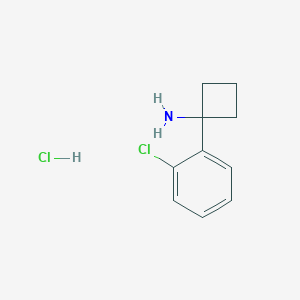 1-(2-chlorophenyl)cyclobutan-1-amine hydrochloride - (1228879-40-0)