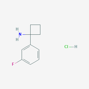 1-(3-fluorophenyl)cyclobutan-1-amine hydrochloride - (1228880-28-1)