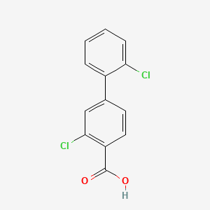 [1,1'-Biphenyl]-4-carboxylic acid, 2',3-dichloro- - (1237117-14-4)