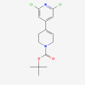 tert-Butyl2',6'-dichloro-5,6-dihydro-[4,4'-bipyridine]-1(2H)-carboxylate - (1239363-36-0)