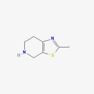 Thiazolo[5,4-c]pyridine, 4,5,6,7-tetrahydro-2-methyl- - (124458-27-1)