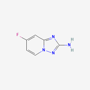 [1,2,4]Triazolo[1,5-a]pyridin-2-amine, 7-fluoro- - (1245645-49-1)