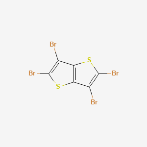 Thieno[3,2-b]thiophene, 2,3,5,6-tetrabromo- - (124638-53-5)
