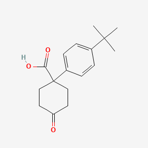 1H-Indole-1-carboxylic acid, 3-bromo-6-nitro-, 1,1-dimethylethyl ester - (1246471-29-3)