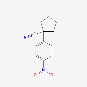 Pyrido[3,2-d]pyrimidine-5(6H)-carboxylic acid, 2-(dimethylamino)-7,8-dihydro-, 1,1-dimethylethyl ester - (1246471-35-1)