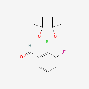 2-Fluoro-6-formylphenylboronic acid pinacol ester - (1246633-34-0)