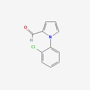 1H-Pyrrole-2-carboxaldehyde, 1-(2-chlorophenyl)- - (124695-22-3)