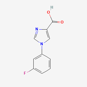 1-(3-Fluorophenyl)-1H-imidazole-4-carboxylic acid - (1249035-17-3)