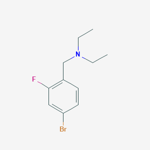 [(4-Bromo-2-fluorophenyl)methyl]diethylamine - (1249128-16-2)