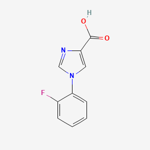 1-(2-Fluorophenyl)-1H-imidazole-4-carboxylic acid - (1250543-88-4)