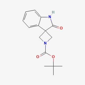 tert-butyl2'-oxo-1',2'-dihydrospiro[azetidine-3,3'-indole]-1-carboxylate - (1251001-73-6)