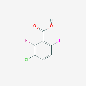 3-Chloro-2-fluoro-6-iodobenzoic acid - (1252989-58-4)