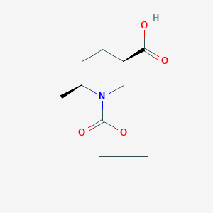 Cis-6-Methyl-Piperidine-1,3-Dicarboxylic Acid 1-Tert-Butyl Ester - (1253200-82-6)