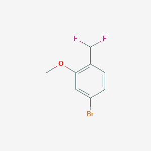 4-Bromo-1-(difluoromethyl)-2-methoxybenzene - (1254034-35-9)