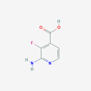 2-Amino-3-fluoroisonicotinicacid - (1256809-45-6)