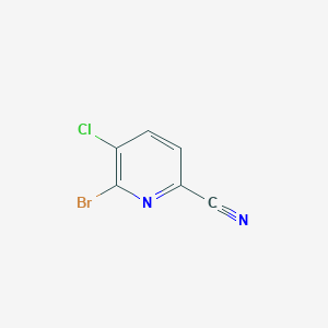 6-bromo-5-chloropyridine-2-carbonitrile - (1256823-45-6)