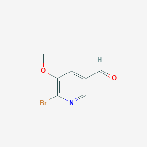6-bromo-5-methoxynicotinaldehyde - (1256833-92-7)