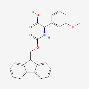 (R)-a-(Fmoc-amino)-3-methoxybenzeneacetic acid - (1260614-82-1)