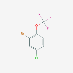 2-bromo-4-chloro-1-(trifluoromethoxy)benzene - (1260810-00-1)