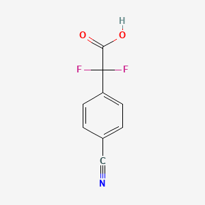 2-(4-Cyanophenyl)-2,2-difluoroaceticAcid - (1261358-84-2)