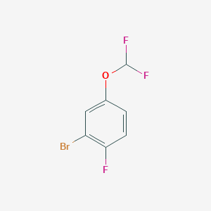 2-bromo-4-(difluoromethoxy)-1-fluorobenzene - (1261475-23-3)