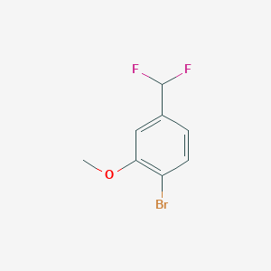 1-bromo-4-(difluoromethyl)-2-methoxybenzene - (1261569-65-6)