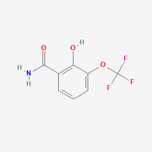 2-Hydroxy-3-(trifluoromethoxy)benzamide - (1261610-87-0)
