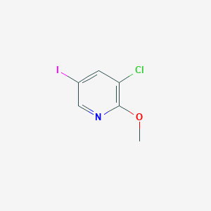 3-Chloro-5-iodo-2-methoxypyridine - (1261685-77-1)