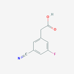 2-(3-cyano-5-fluorophenyl)acetic acid - (1261823-51-1)