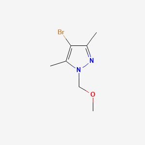4-bromo-1-(methoxymethyl)-3,5-dimethyl-1H-pyrazole - (1263210-45-2)