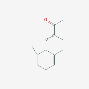 3-Buten-2-one, 3-methyl-4-(2,6,6-trimethyl-2-cyclohexen-1-yl)- - (127-51-5)