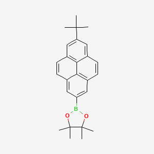 2-[7-(tert-Butyl)pyren-2-yl]-4,4,5,5-tetramethyl-1,3,2-dioxaborolane - (1270030-08-4)