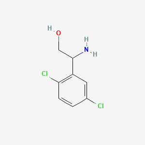 2-Amino-2-(2,5-dichlorophenyl)ethan-1-ol - (1270510-39-8)