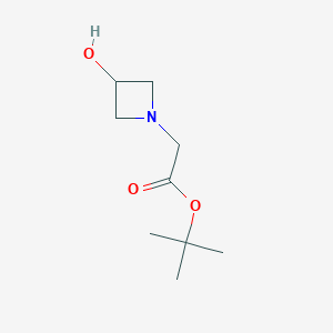 tert-butyl 2-(3-hydroxyazetidin-1-yl)acetate - (1272955-38-0)