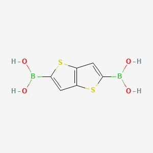 Thieno[3,2-b]thiophene-2,5-diyldiboronic acid - (1281324-46-6)