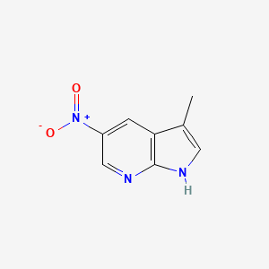 1H-Pyrrolo[2,3-b]pyridine, 3-methyl-5-nitro- - (1288998-66-2)