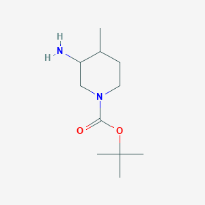 tert-butyl(3S,4R)-3-amino-4-methylpiperidine-1-carboxylate - (1290191-78-4)