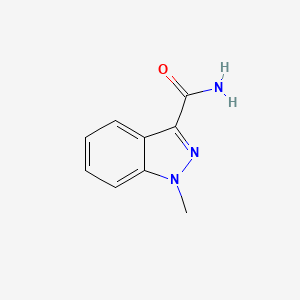 1-Methyl-1H-indazole-3-carboxaMide - (129137-93-5)