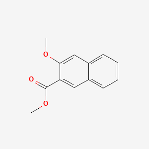 2-Naphthalenecarboxylic acid, 3-methoxy-, methyl ester - (13041-60-6)
