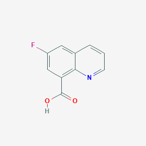 8-Quinolinecarboxylic acid, 6-fluoro- - (1306605-84-4)