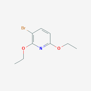 3-Bromo-2,6-diethoxypyridine - (1310416-63-7)