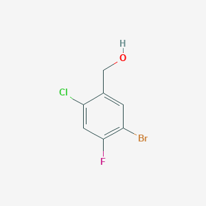 (5-bromo-2-chloro-4-fluorophenyl)methanol - (1313512-86-5)