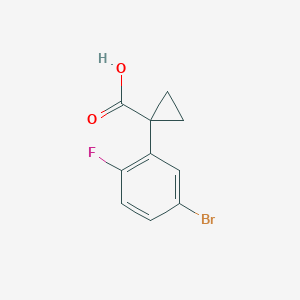 1-(5-Bromo-2-fluorophenyl)cyclopropanecarboxylic Acid - (1314721-86-2)