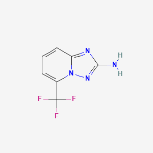 [1,2,4]Triazolo[1,5-a]pyridin-2-amine, 5-(trifluoromethyl)- - (1319067-64-5)